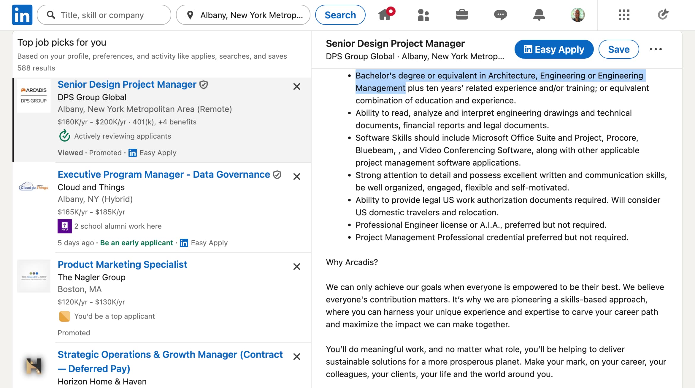 linkedin post detail